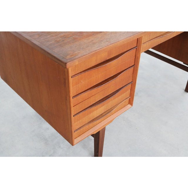1960s Vintage Danish Desk in Teak, 1960s For Sale - Image 5 of 10