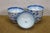 46 Pc Vintage Chinese Export Canton Blue & White Porcelain Pagoda Dinnerware Set For Sale - Image 15 of 15