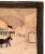 Circa 1930s/40s Hooked Rug Winter Scene W/Sleigh Mounted for Hanging For Sale - Image 6 of 9