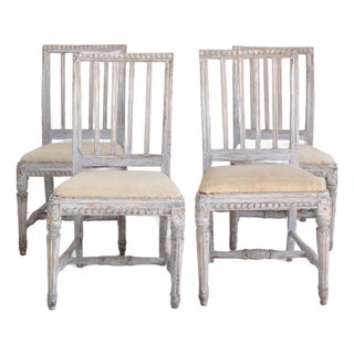 18th Swedish Gustavian Chairs - Set of 6 For Sale