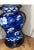 Chinoiserie Blue and White Lamp For Sale In Miami - Image 6 of 10