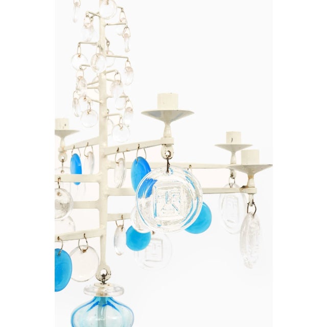Hanging Candelabra by Erik Höglund for Boda For Sale - Image 4 of 8