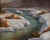 Cherry Creek 1 by Ali Ghassan | Oil Painting of a creek with snow and trees For Sale