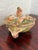 Pink Vintage Italian Capodimonte Porcelain Lidded Dish With Cherubs For Sale - Image 8 of 10