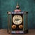 Mid 20th Century Vintage German Cloisonné Mantel Clock | 8-Day Mechanical Movement With Enamel Panels For Sale - Image 5 of 10