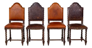 Late 19th Century Historicist Dining Chairs, Germany, Set of 4