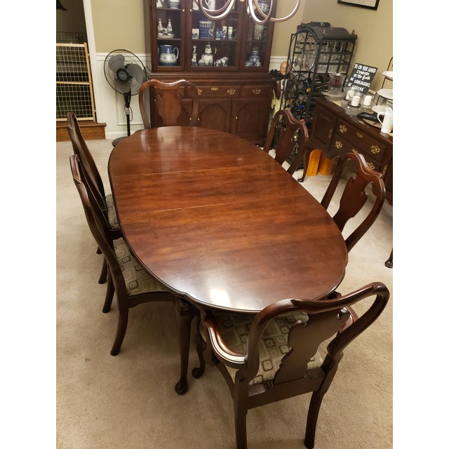 1980s Statton Dining Room Set Chairish
