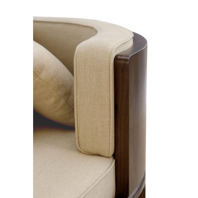 Wood Brooks Chaise Longue by Wood Tailors Club For Sale - Image 7 of 11