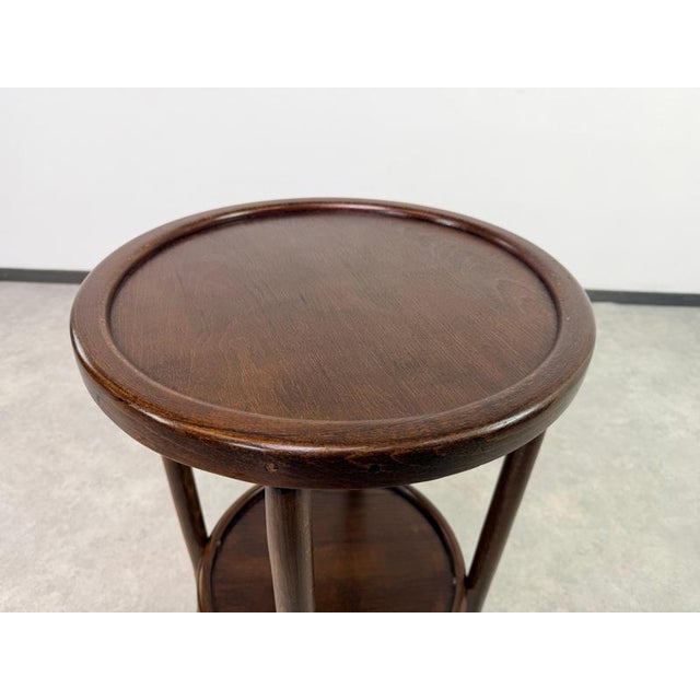 Thonet Vintage Side Table from Thonet, 1930s For Sale - Image 4 of 9