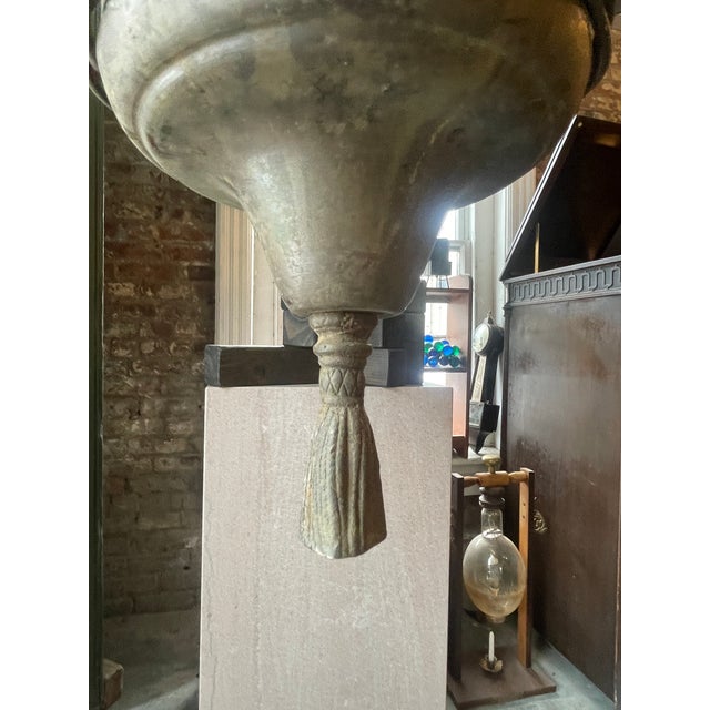 1940s Vintage 1940s Gothic/Lodge 12-Light Chandelier. For Sale - Image 5 of 6