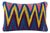 Handwoven Turkish Kilim Lumbar Rug Pillow Cover 16'' X 24'' For Sale