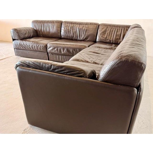 DS 76 Modular Sofa from de Sede, 1970s, Set of 5 For Sale - Image 4 of 14