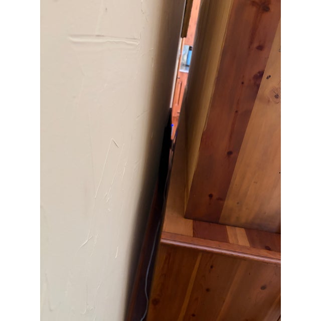 Late 20th Century Ralph Lauren Home English Country Knotty Pine Bookcase Display Hutch For Sale In Austin - Image 6 of 8