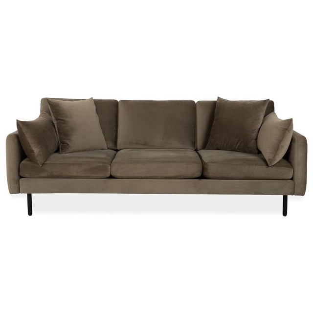 Scandinavia 3-Seater Sofa in Olive Fabric from Bolia For Sale - Image 11 of 11