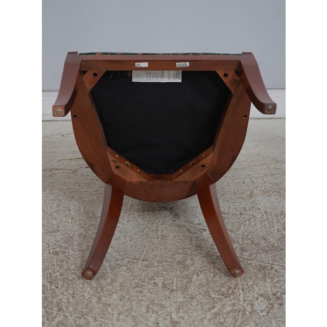 Set of 6 Stickley Cherry Regency Dining Room Chairs For Sale - Image 15 of 18