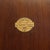 Brown 1950s Art Deco Walnut China Display Cabinet For Sale - Image 8 of 10