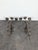 Three-Light Wrought Iron Wall Sconces, Set of 2, in Very Good conditions. Up to 250V (Europe/UK Standard).The wiring of...