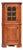 Stephen Von Hohen Early American Style Pine Corner Cabinet Vintage For Sale