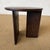 Reclaimed Elm Side Table - Walnut Finish For Sale - Image 4 of 10