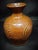 Early 20th Century Handcrafted Enameled Clay Vase - Signed P.M.E For Sale - Image 4 of 5