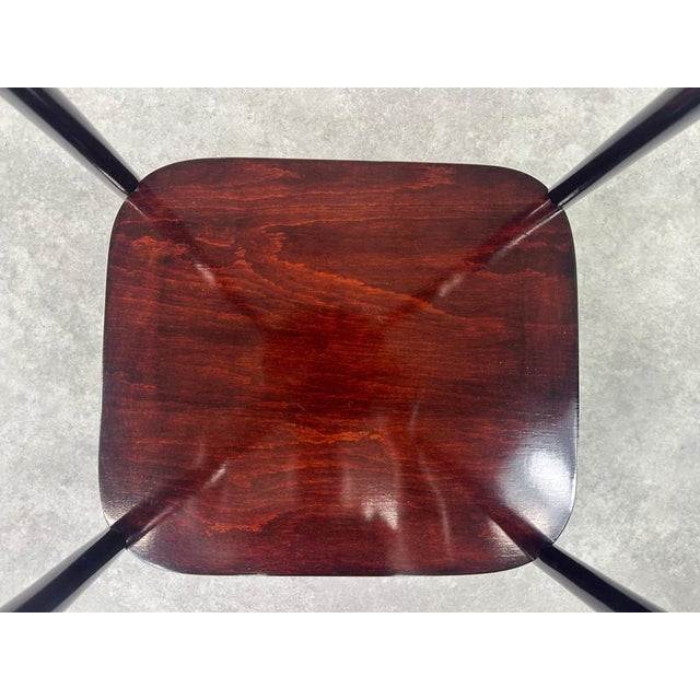 Wood Secession Plant Stands by J&J Kohn, 1890s, Set of 2 For Sale - Image 7 of 11