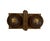 Antique Pair of Custom Wooden Lawn Bowls / Bocce Balls / Bouies : Lawn Bowling Bookends by Thomas Taylor Glasgow, a Psir For Sale In Dallas - Image 6 of 8