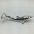 Silver plated dolphin bottle opener has a pop top opener on the tail with screw top opener on the underside. Also included...
