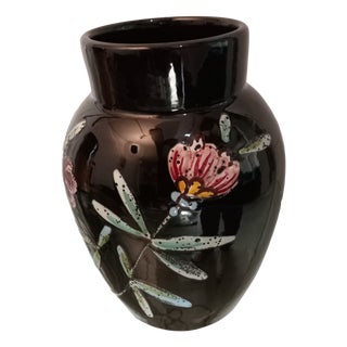 Vintage Ceramic Vase from Flavia Montelupo, 1980s For Sale