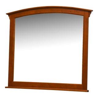 Cherry Mission Style Mirror For Sale