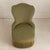 Small Toadstool Lounge Chair in Green Velvet, 1950s For Sale - Image 4 of 13