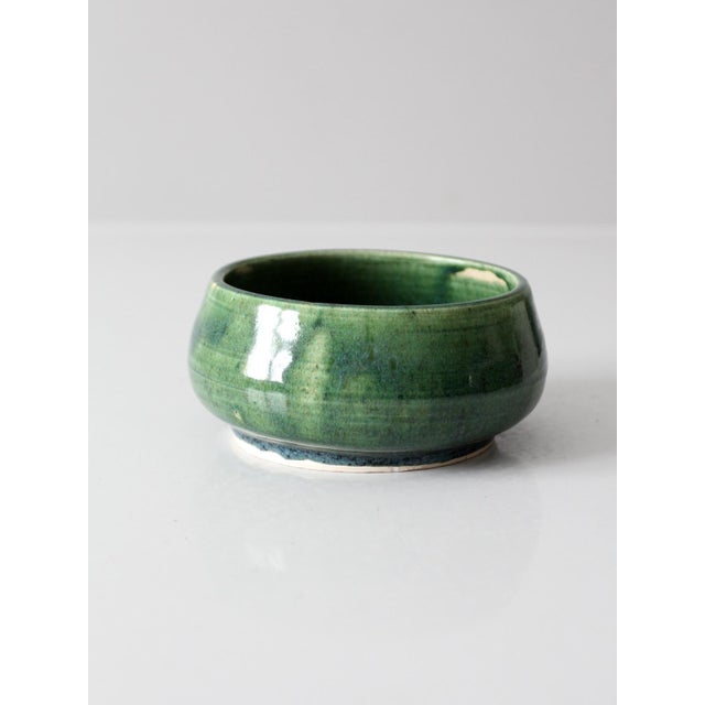 Late 20th Century Vintage Studio Pottery Bowl For Sale - Image 5 of 10