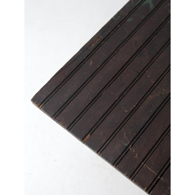 Vintage Farmhouse Side Table For Sale - Image 10 of 12