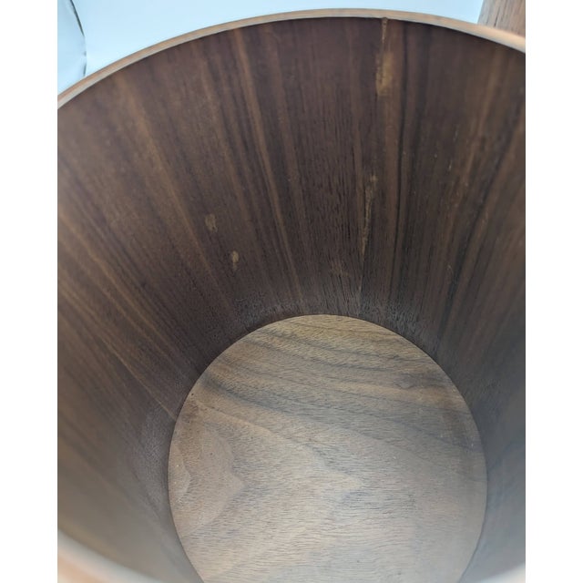 Mid 20th Century Teak Wood Canisters, Set of 3 For Sale - Image 9 of 14