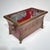 Pair Vintage Greek / Roman Neoclassical Red Painted Tole and Bronze Jardinieres For Sale - Image 11 of 12
