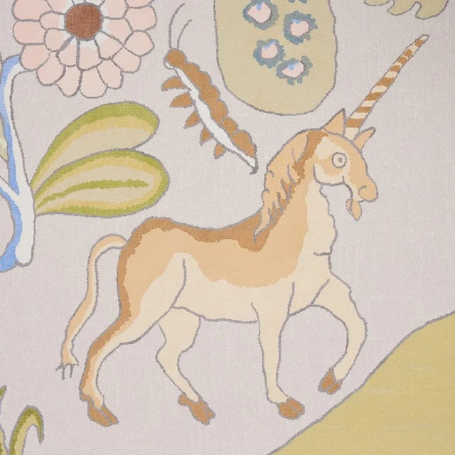 Not Yet Made - Made To Order Sample - Schumacher Nature Panel Set in Alabaster For Sale - Image 5 of 5