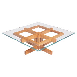 Ray Kappe RK10 Coffee Table in Red Oak by Original in Berlin, Germany, 2020 For Sale