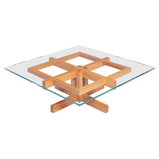 Ray Kappe RK10 Coffee Table in Red Oak by Original in Berlin, Germany, 2020 For Sale