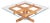 Ray Kappe RK10 Coffee Table in Red Oak by Original in Berlin, Germany, 2020 For Sale
