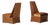 Art Deco Slipper Chairs, 1930, Set of 2 For Sale