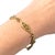 Metal Antique French Art Nouveau 18k Yellow Gold Bracelet For Sale - Image 7 of 7
