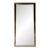 Neo Classical Gold and Black Rectangular Mirror by Turner C 1950/70's For Sale