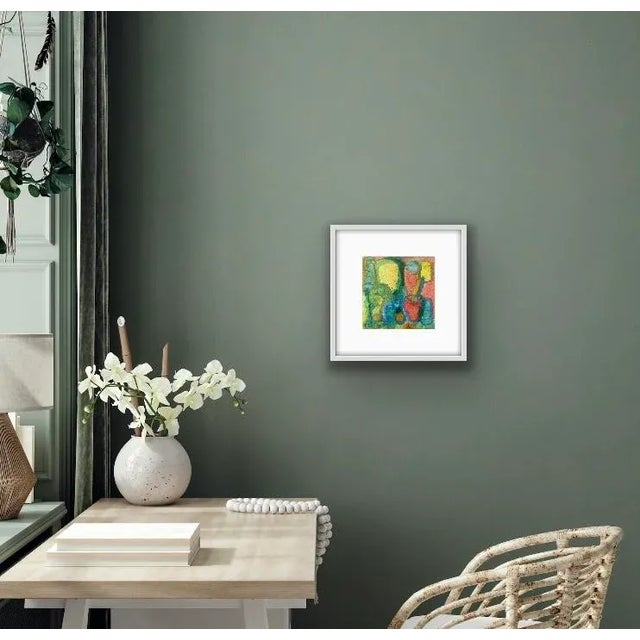 Contemporary Still-Life Watercolor Pastel Painting on Paper by Stephanie Cate For Sale In Palm Springs - Image 6 of 6