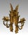 Antique Italian Giltwood Wall Candelabra Sconces, (Woodward & Lothrop Dept. Store Washington D C) For Sale In Tampa - Image 6 of 16