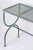 Contemporary-style console table in patinated metal, 20th century. 20th-century console table, a contemporary-style...