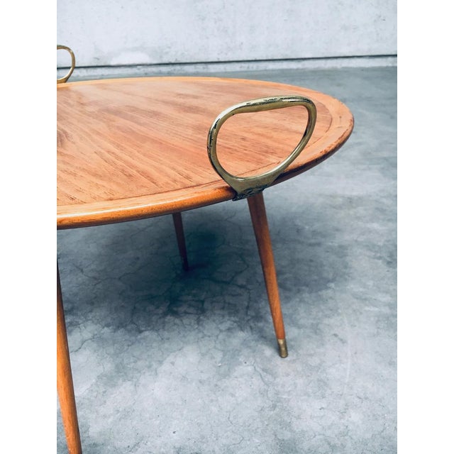 Mid-Century Modern Tray Side Table, Italy, 1960s For Sale - Image 9 of 18