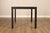 Mitchell Gold + Bob Williams Modern Parsons Style Glass Top Dining Table For Sale - Image 16 of 18