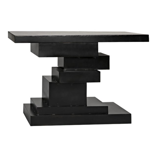 NOIR Platoon Console in Black Metal For Sale