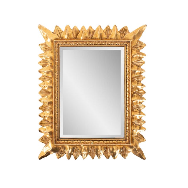 2020s French D' Amboise Collection of Gold Petite Mirrors- Rectangular For Sale - Image 5 of 11