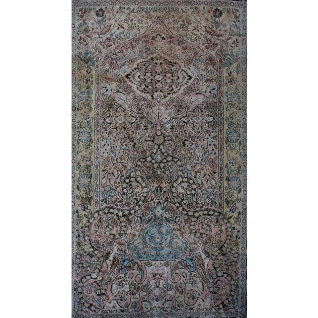 Kashmiri Hand-Knotted Tree of Life Rug For Sale - Image 4 of 9