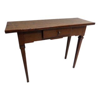 Side Table in Oak For Sale